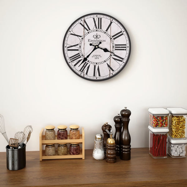 Wandklok Vintage Stijl Uk