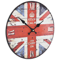 Wandklok Vintage Stijl Uk