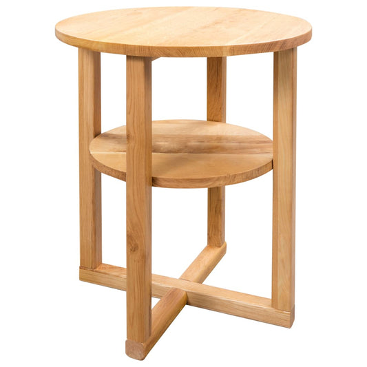 Bijzettafel 40X50 Cm Massief Eikenhout