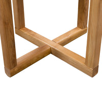 Bijzettafel 40X50 Cm Massief Eikenhout