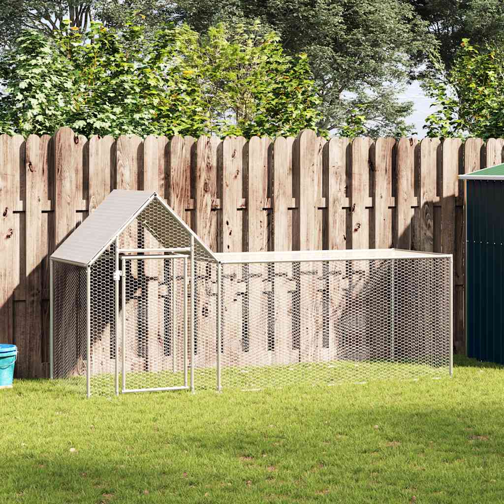 Kippenren 2X1X1,5 M Gegalvaniseerd Staal