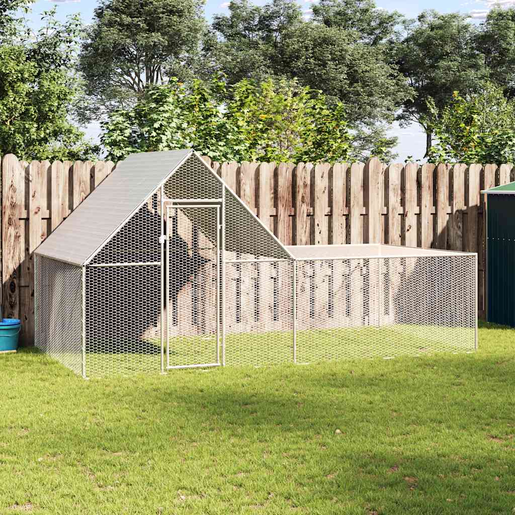 Kippenren 2X1X1,5 M Gegalvaniseerd Staal
