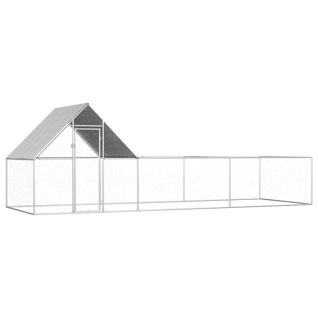 Kippenren 2X1X1,5 M Gegalvaniseerd Staal