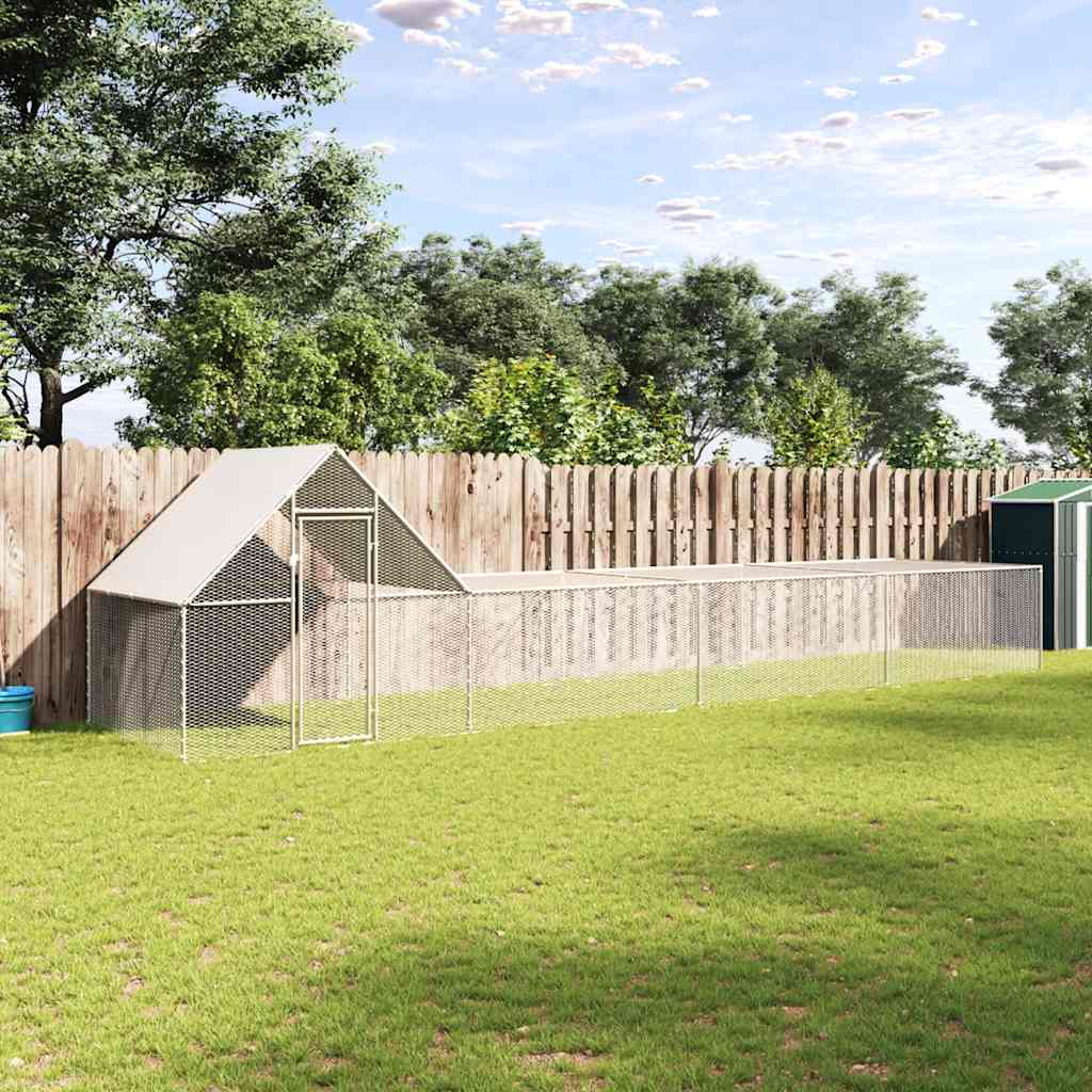 Kippenren 2X1X1,5 M Gegalvaniseerd Staal