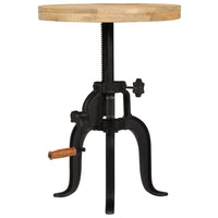 Bijzettafel 45X(45-62) Cm En Gietijzer