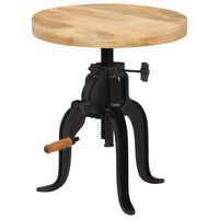 Bijzettafel 45X(45-62) Cm En Gietijzer