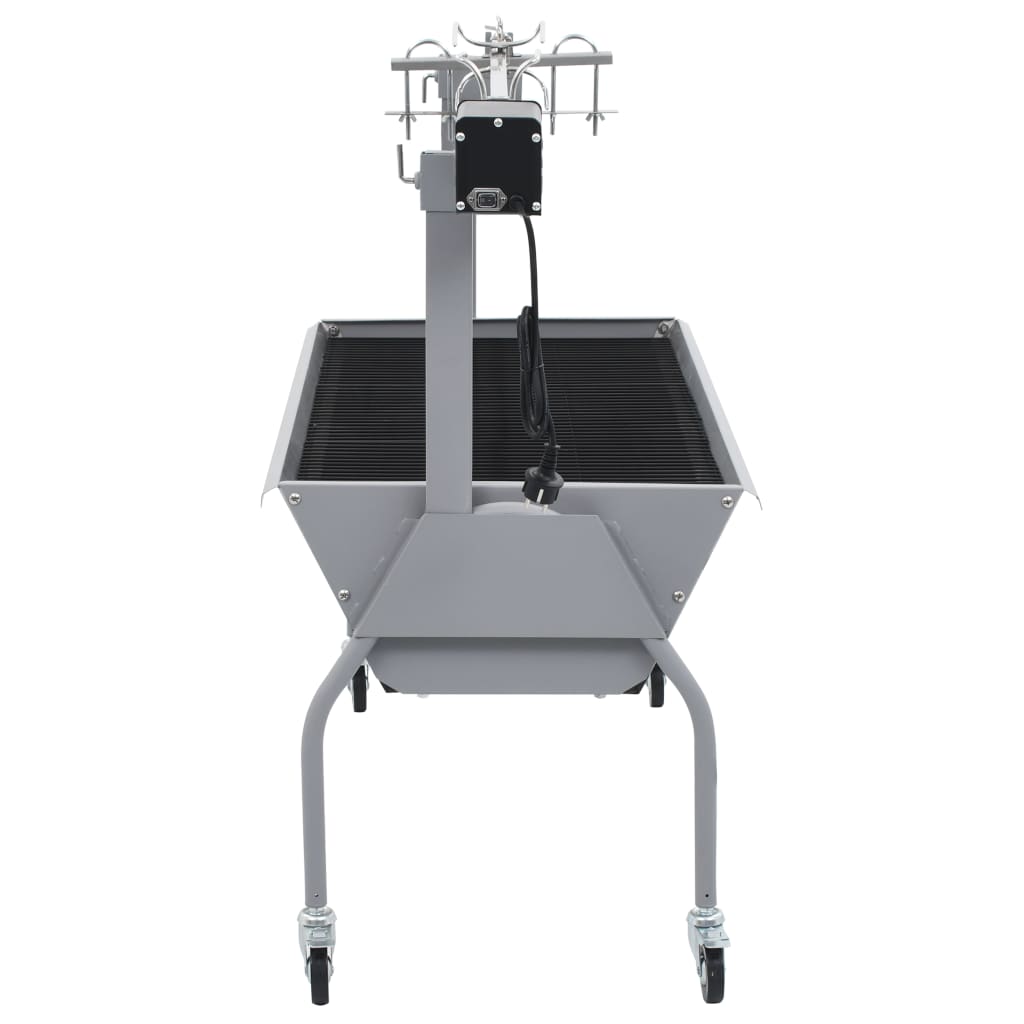 Draaispit Barbecue Met Elektrische Motor