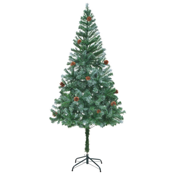 Kunstkerstboom Met Dennenappels 150 Cm Groen