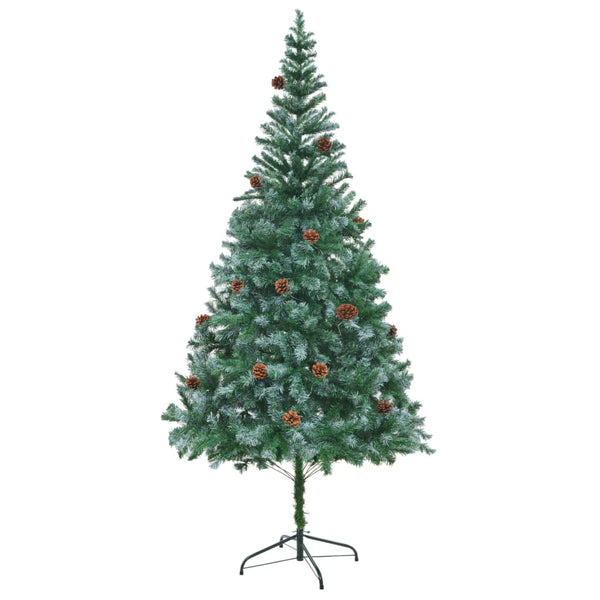 Kunstkerstboom Met Dennenappels 150 Cm Groen