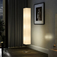 Vloerlamp Met Papieren Lampenkap Groen