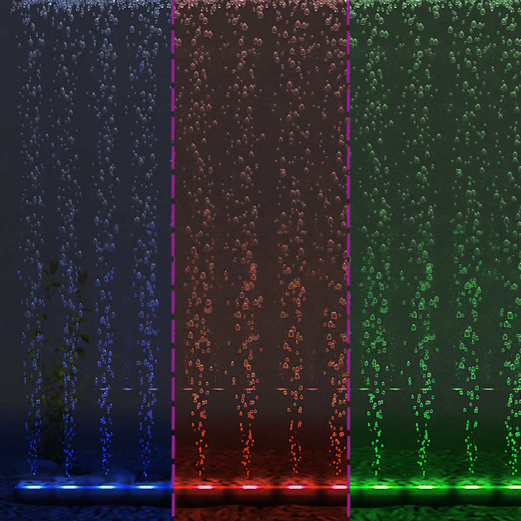 Led-Aquariumlamp Met Bubbels Rgb