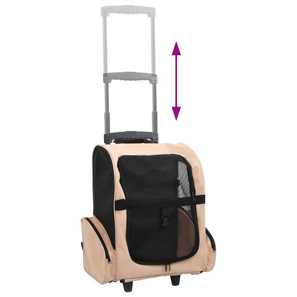 Huisdierentrolley Inklapbaar Kleurig