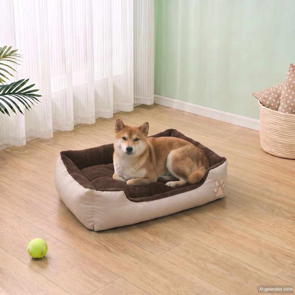 Hondenbed Bruin En