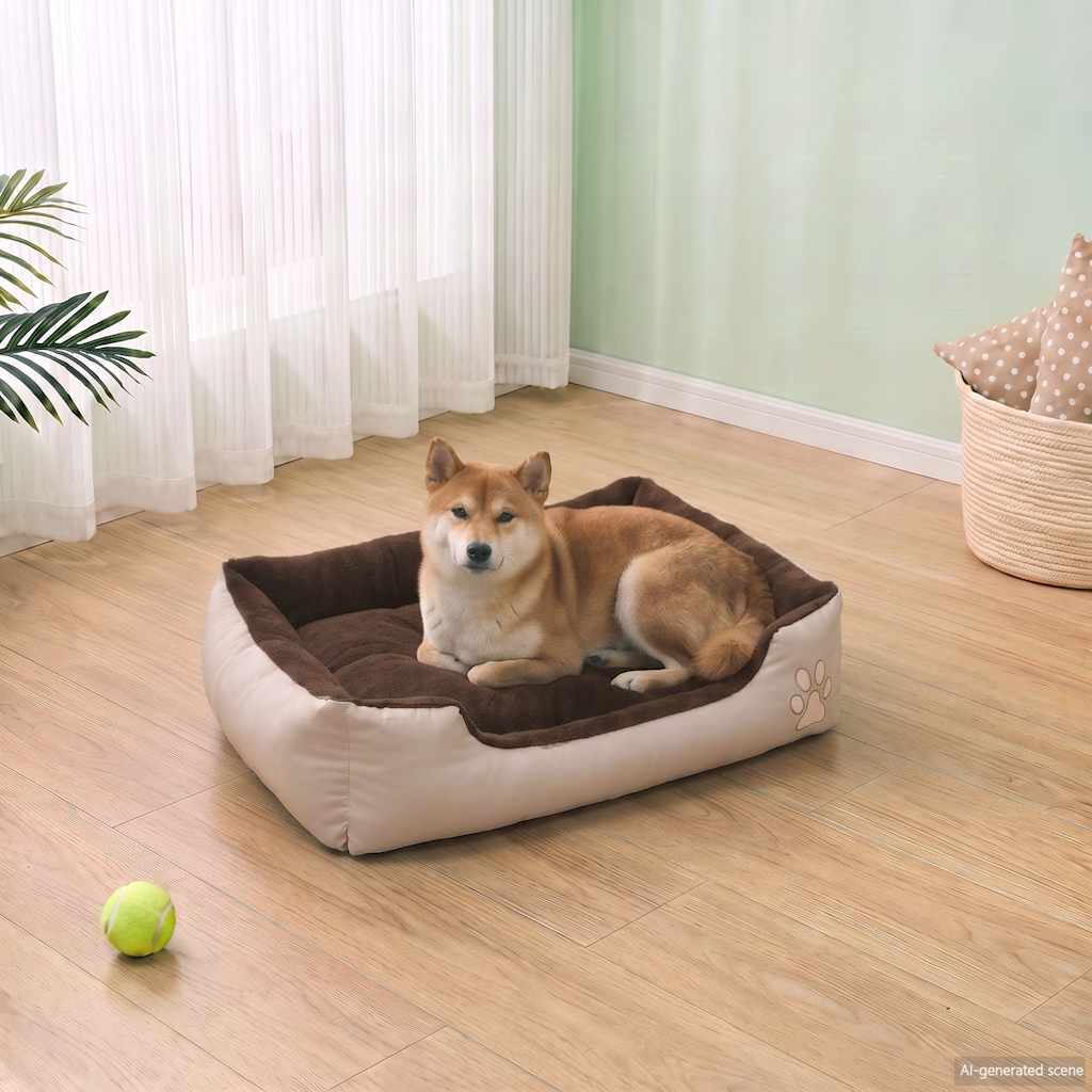 Hondenbed Bruin En