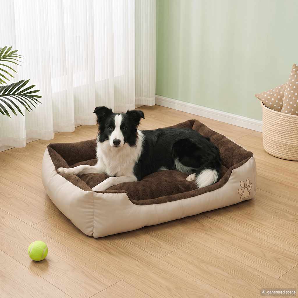 Hondenbed Bruin En