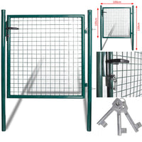 Enkele Deur 100X100 Cm Gepoedercoat Staal