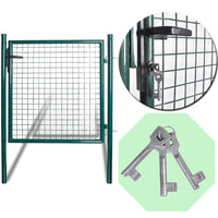 Enkele Deur 100X100 Cm Gepoedercoat Staal