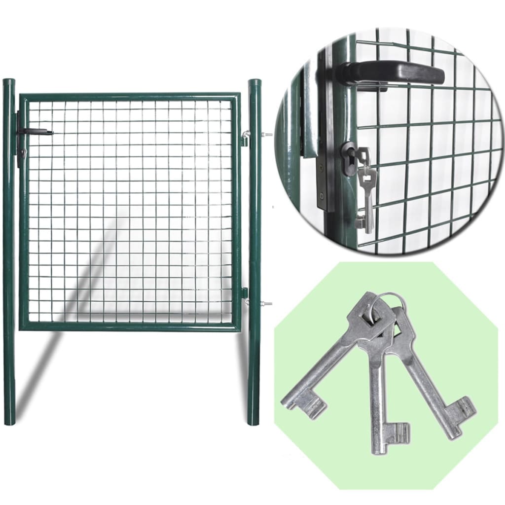 Enkele Deur 100X100 Cm Gepoedercoat Staal