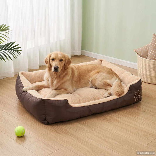 Hondenbed Bruin En
