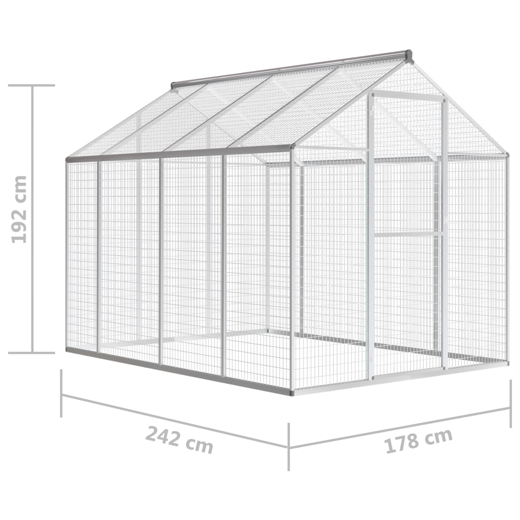 Volière Aluminium