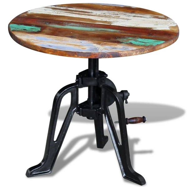 Bijzettafel 60X(46-63) Cm En Gietijzer