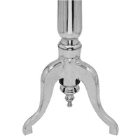 Bijzettafel Rond Aluminium Zilver