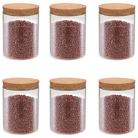 Opbergpotten Met Kurken Deksel 1400 Ml Glas