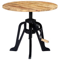 Bijzettafel 60X(46-63) Cm En Gietijzer