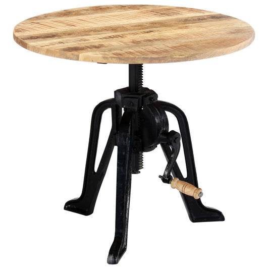 Bijzettafel 60X(46-63) Cm En Gietijzer
