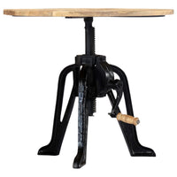 Bijzettafel 60X(46-63) Cm En Gietijzer