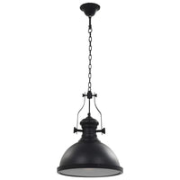 Plafondlamp Rond E27 Zwart