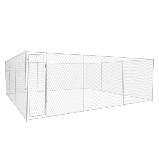 Hondenkennel Voor Buiten Gegalvaniseerd Staal