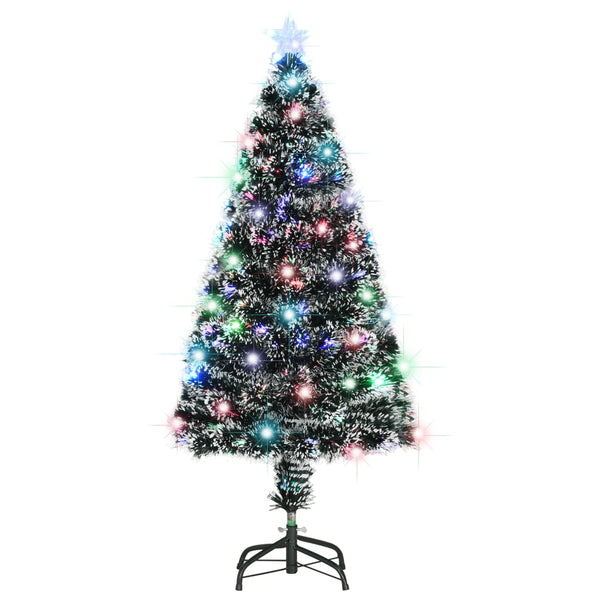 Kerstboom Met Led En Standaard 150 Cm Glasvezel Wit