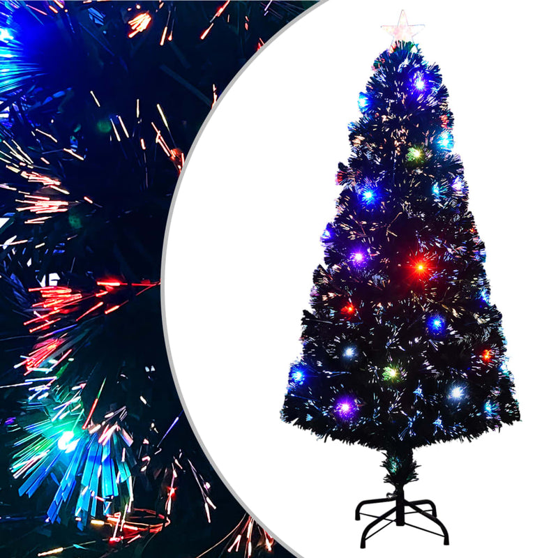 Kerstboom Met Led En Standaard 150 Cm Glasvezel Wit