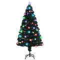 Kerstboom Met Led En Standaard 150 Cm Glasvezel Wit