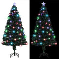 Kerstboom Met Led En Standaard 150 Cm Glasvezel Wit