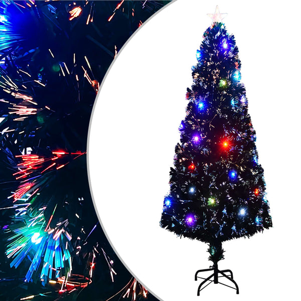 Kerstboom Met Led En Standaard 150 Cm Glasvezel Wit