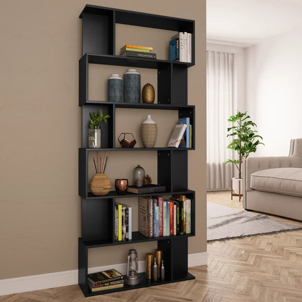 Boekenkast/Kamerscherm 80X24X192 Cm Bewerkt Hout