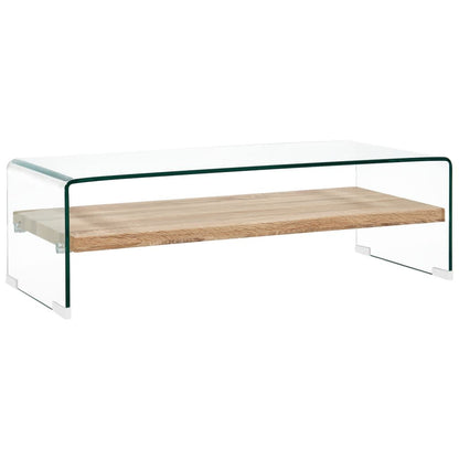 Salontafel Gehard Glas Transparant