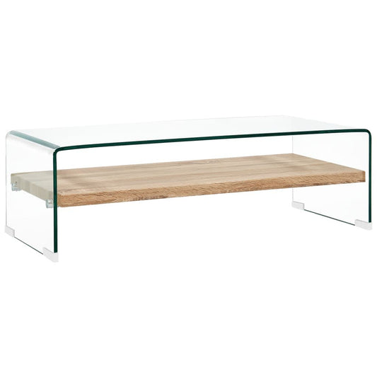 Salontafel Gehard Glas Transparant