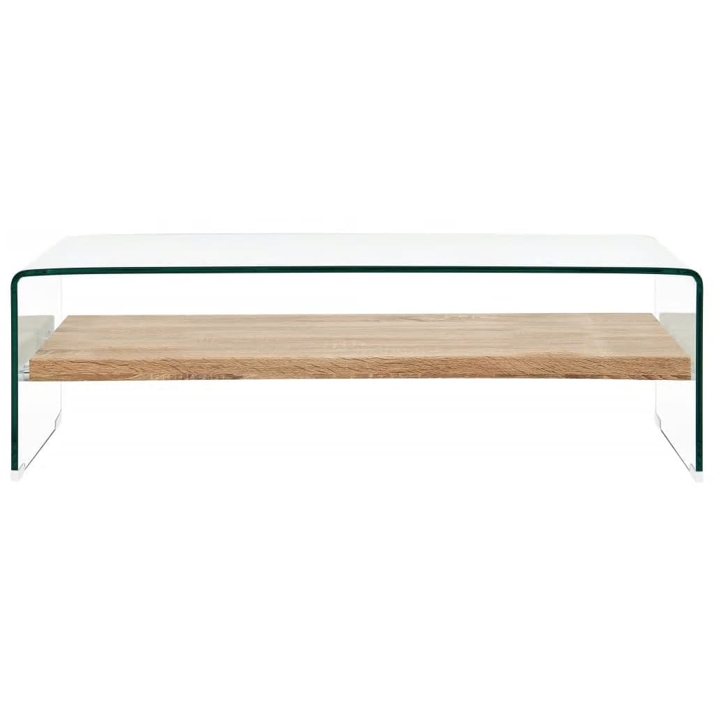 Salontafel Gehard Glas Transparant