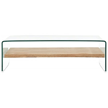 Salontafel Gehard Glas Transparant