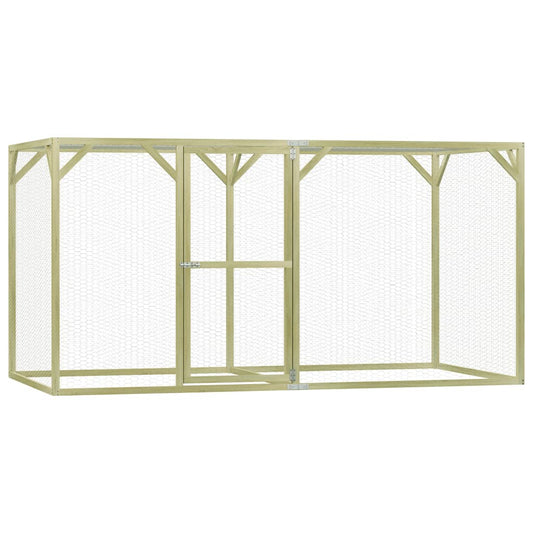 Kippenhok 1,5X3X1,5 M Geïmpregneerd Grenenhout