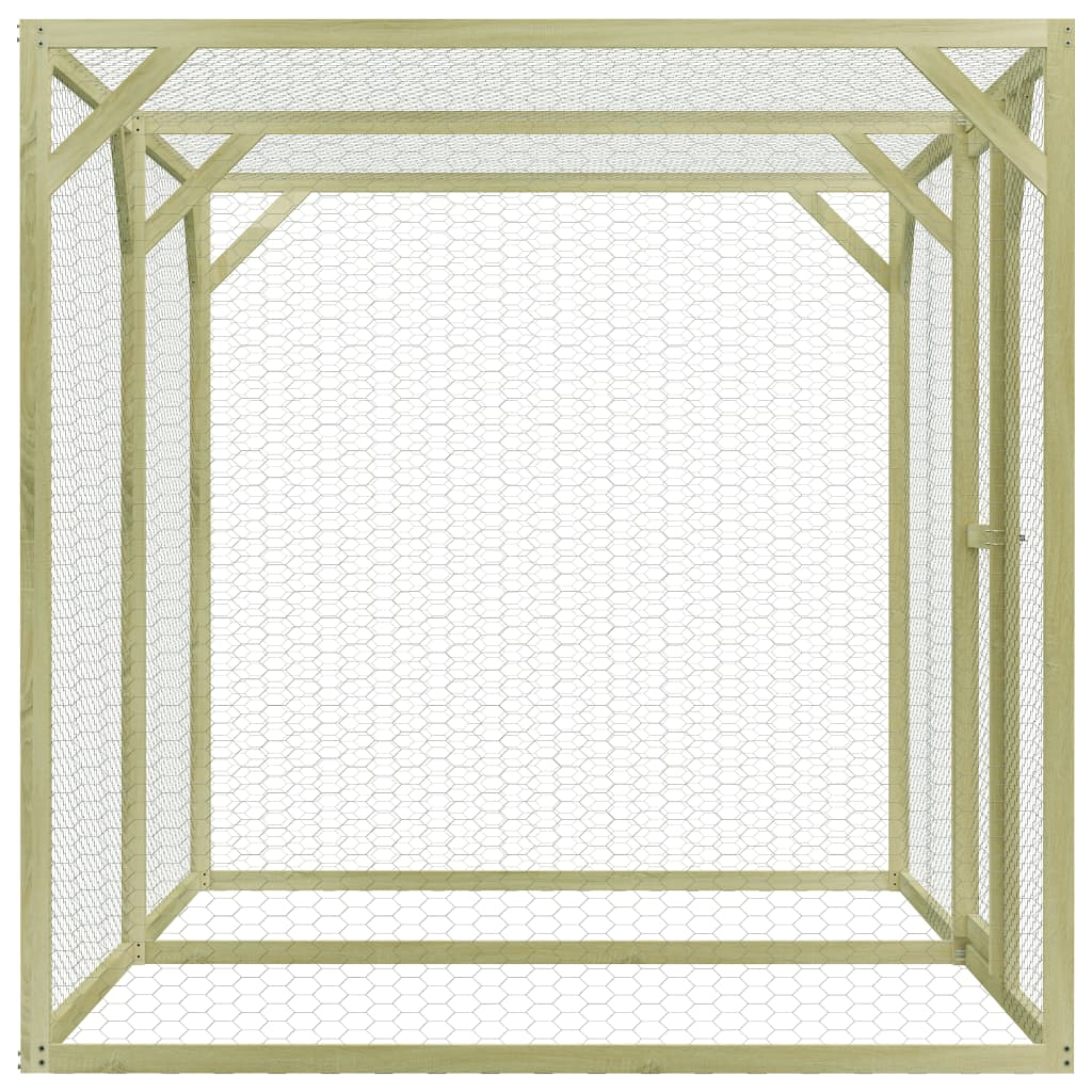 Kippenhok 1,5X3X1,5 M Geïmpregneerd Grenenhout