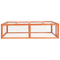 Konijnenhok 183X90X46,5 Cm Massief Vurenhout
