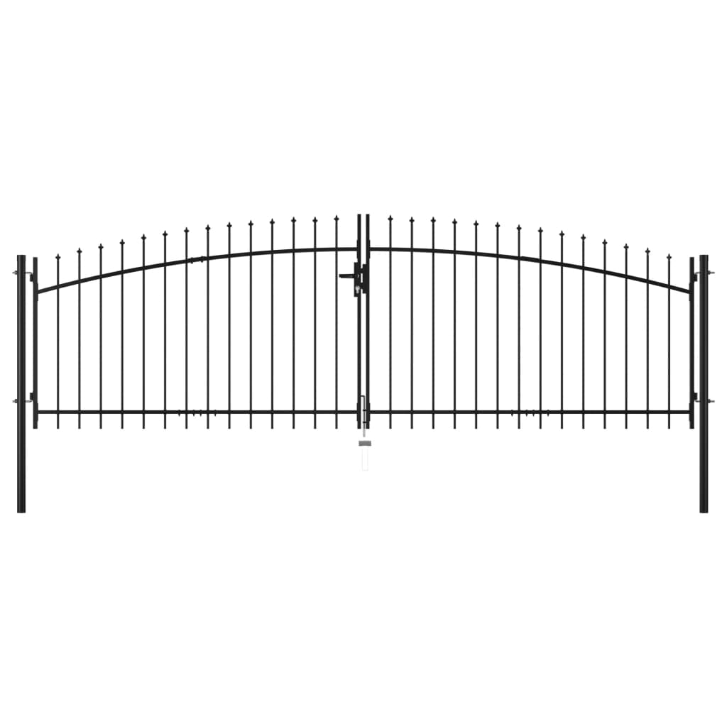 Dubbele Deur Hekpoort Woerden Met Speerpunt 400X199,5 Cm