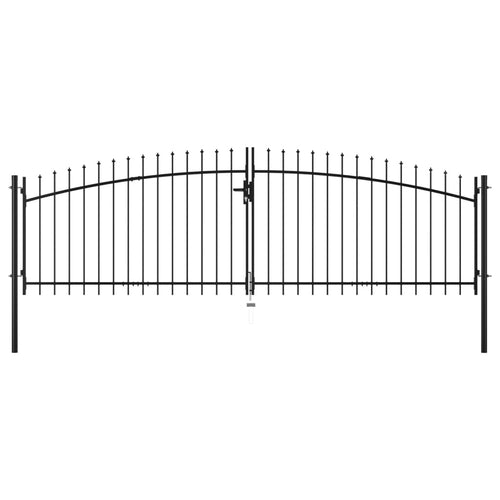 Dubbele Deur Hekpoort Woerden Met Speerpunt 400X199,5 Cm