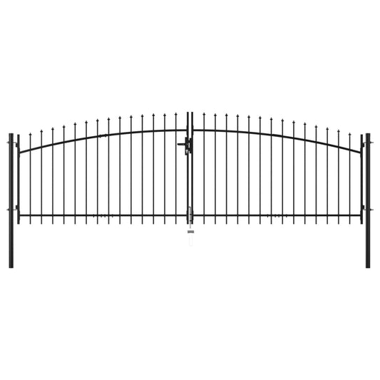 Dubbele Deur Hekpoort Woerden Met Speerpunt 400X199,5 Cm