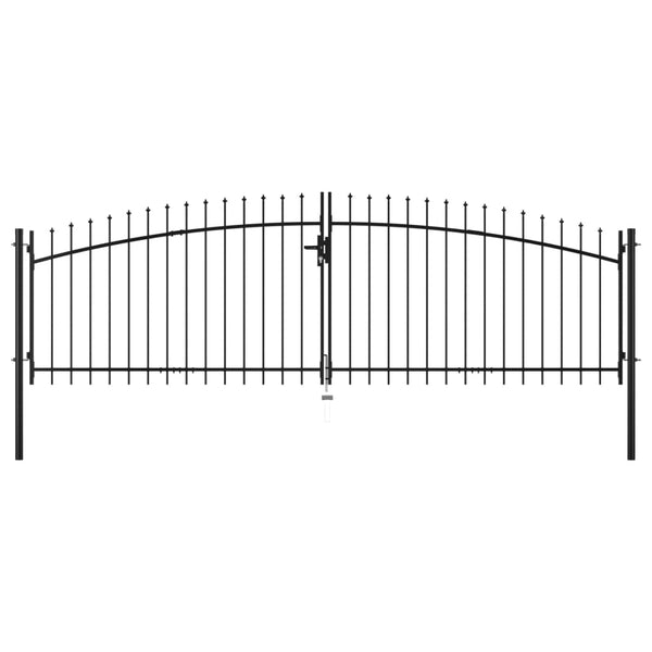 Dubbele Deur Hekpoort Woerden Met Speerpunt 400X199,5 Cm