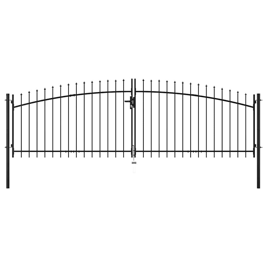 Dubbele Deur Hekpoort Woerden Met Speerpunt 400X199,5 Cm